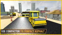 heavy duty road construction machine:excavator sim Screen Shot 4