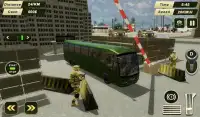 Военный автобус-водитель автобуса 2018 Screen Shot 11