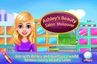 Ashley's Beauty Salon Dressup Spa- Girl Games Screen Shot 0