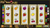 slot machine five reel slam Screen Shot 3