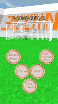 Three Coins Soccer Screen Shot 0