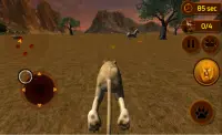 Angry leone selvaggio Simulato Screen Shot 4