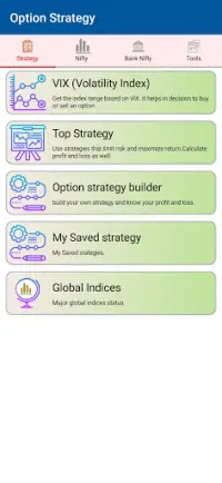 Future and Option strategy Screen Shot 0