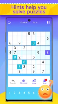 Sudoku Adventure - Train your brain and have fun Screen Shot 3