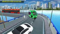 เมือง รถลาก สินค้า ขนส่ง: คนขับรถ การจำลอง 3D Screen Shot 4
