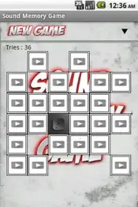 Sound Memory Game Screen Shot 3