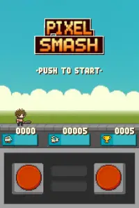Pixel Smash -Hero Fighter bash Screen Shot 1