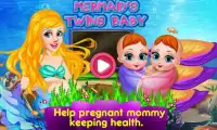 Mermaid's Twins Baby-Preganant Screen Shot 2