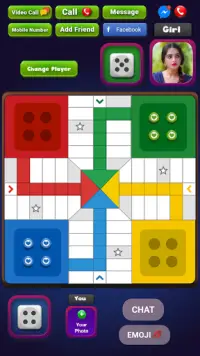 Ludo Online Game Live Chat Screen Shot 3