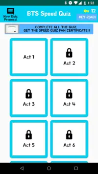 BTS Speed Quiz for A.R.M.Y - Ask to BTS WORLD Screen Shot 0