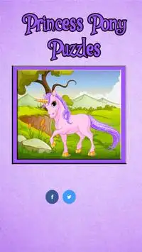 Princess Pony Puzzles Screen Shot 0