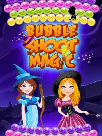 Bubble Shooter Magic - Bubble Witch Games Screen Shot 13