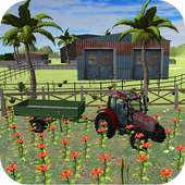 Village Tractor Simulator Game