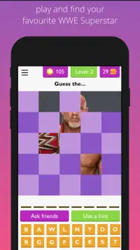 Wrestling universe Wwe Quiz 2021 : puzzle for WWE Screen Shot 2