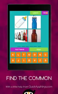 Find The Common:4 PICS 1 WORD Screen Shot 12