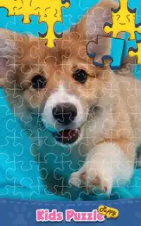 Kids Puzzles: Puppy Jigsaw Screen Shot 0