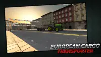 Cargo Transporter Châu Âu Screen Shot 2