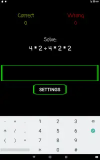 Order of Operations (PEMDAS) Math Practice Screen Shot 4