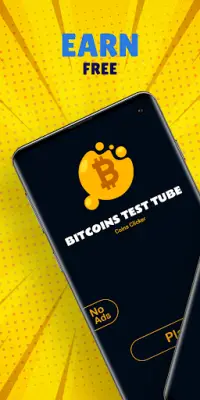 Bitcoins Test tube: Coins Clicker Screen Shot 2