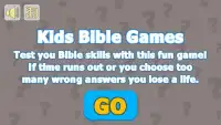 Kids Bible Games Screen Shot 0