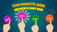Toss Game: Rock Paper scissor and Finger Roulette Screen Shot 3