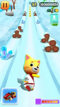 Pet runner - Cat run games Screen Shot 6