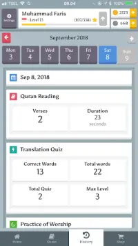 Quran Challenge: Baca, Terjemah, dan Hafal Alquran Screen Shot 4