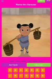 Disney Princess Mulan Quiz Game Screen Shot 4