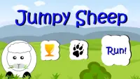Jumpy Flappy Sheep Screen Shot 0