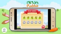 Ninja Rabbit Screen Shot 2