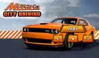 Old Muscle Car City Driving Screen Shot 11