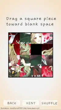 Anime Slide Puzzle Screen Shot 2