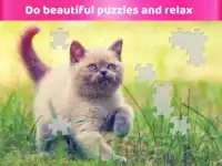 Kittens Jigsaw Puzzles - Free Puzzle Games Screen Shot 0