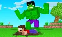 Hulk Addon for Minecraft PE Screen Shot 1
