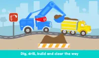 Carl the Super Truck Roadworks: Dig, Drill & Build Screen Shot 10