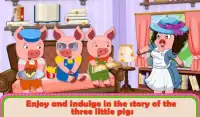 Three Little Pigs Fairy Tale Screen Shot 3