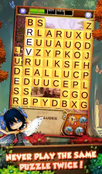 Word Search: Magical Lands - Hidden Words Puzzle Screen Shot 3