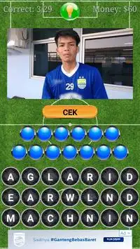 Tebak Nama Pemain Persib Screen Shot 3