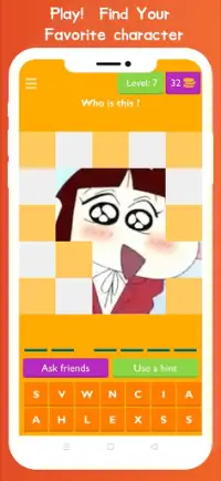 Shin-chan  puzzle Trivia : shinchan 2020 game Quiz Screen Shot 2