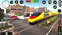 เมือง รถไฟ ซิม- เกมส์ 3 มิติ Screen Shot 2