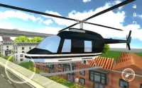 Police Helicopter : Crime City Rescue Flight 3D Screen Shot 1