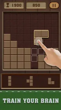 Woody Membingungkan Blok: Gergaji ukir Permainan Screen Shot 0