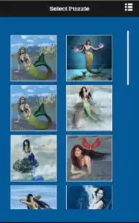Fantasía Mermaid Rompecabezas Screen Shot 4