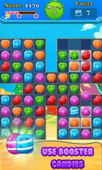Booster Candy : Candy Jelly Crush Blast Mania Screen Shot 4