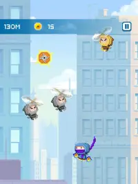 Ninja Up! - Endless arcade jumping Screen Shot 11