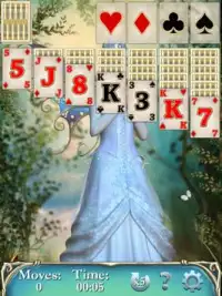 Solitaire: Bosques Elfos Screen Shot 2