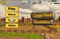 Cargo Truck Driver Offroad 3D Simulator Screen Shot 6