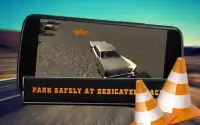 Classic Cars Parking Stunt Driving Simulator Game Screen Shot 1