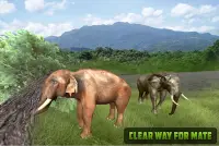 Simulator Keluarga Gajah Liar Screen Shot 1