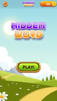 Hidden Word - Challenging Game Screen Shot 0